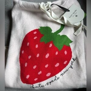 Kate Spade ♠️ 🎯 Strawberry 🍓 Sweater